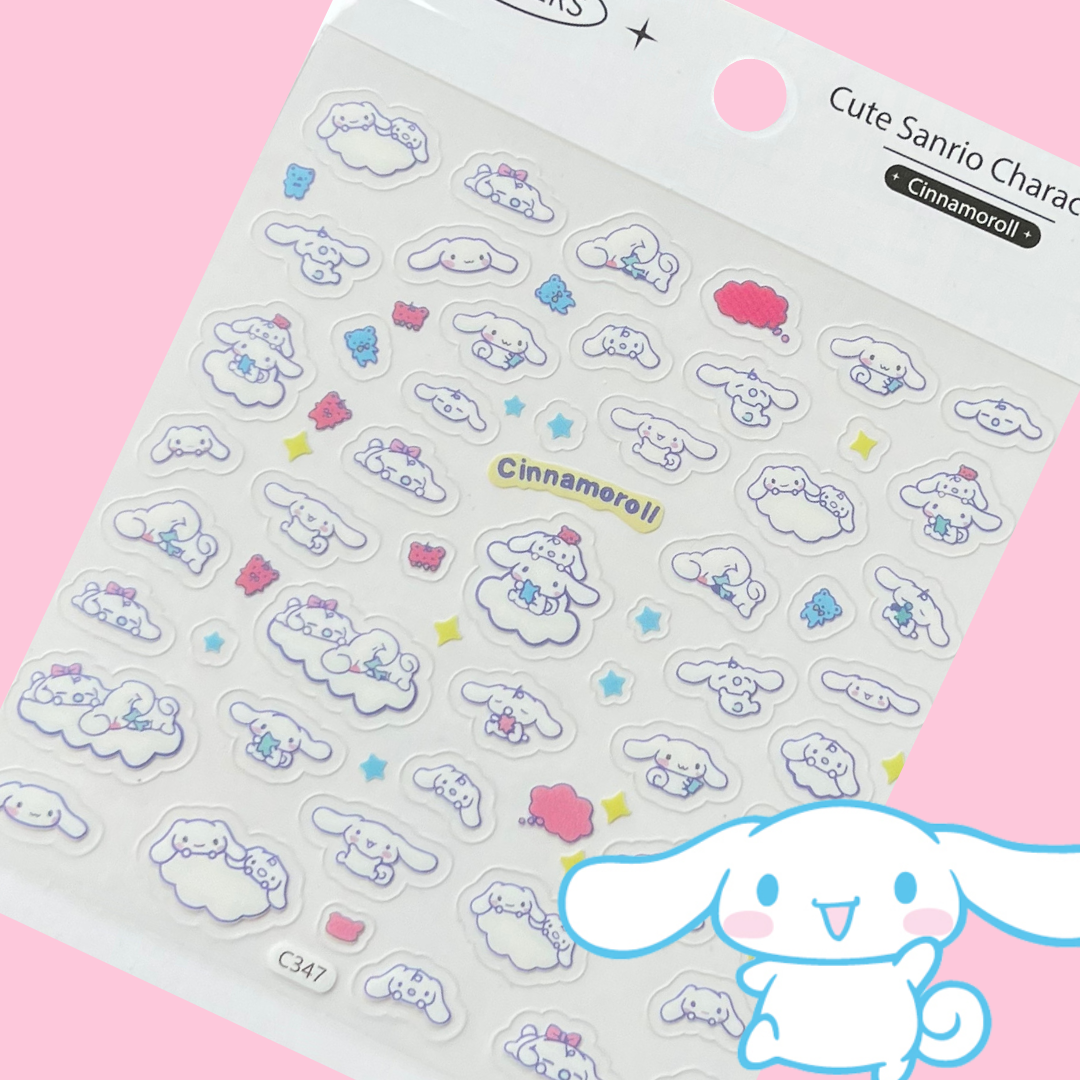 Kuromi Sticker Packet – Decoden Crafts