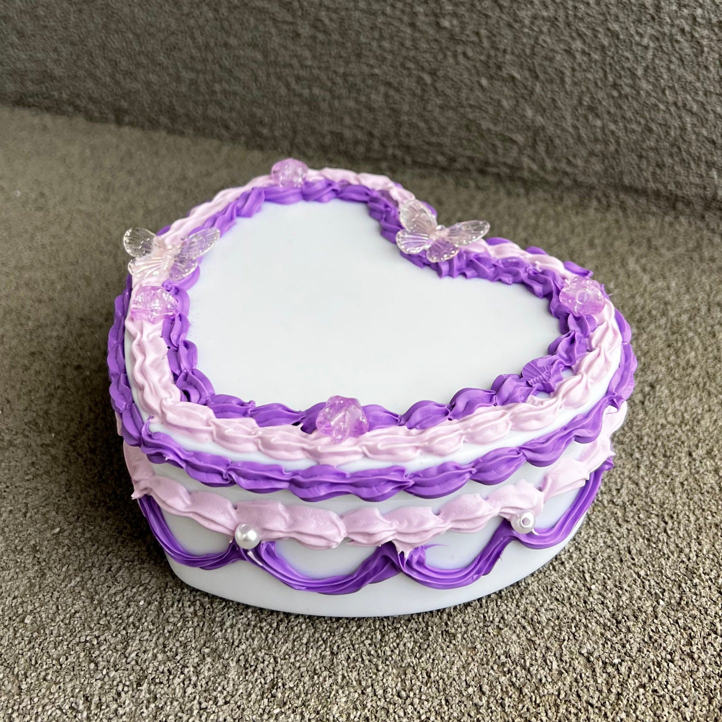Custom Heart Shaped Storage Jewellery Box Kit