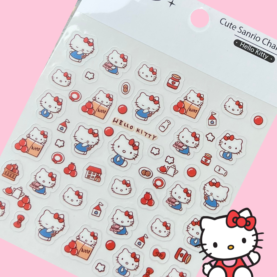 Hello Kitty Sticker Packet – Decoden Crafts