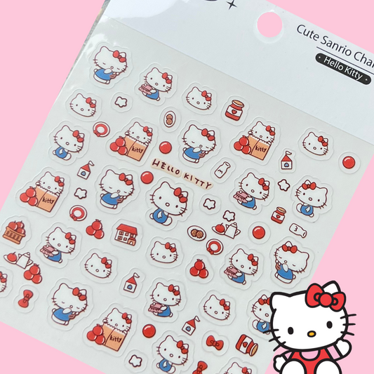 Deli Deli More More Sticker / Journal Deco Stickers / Clear Sticker (8, MiniatureSweet, Kawaii Resin Crafts, Decoden Cabochons Supplies