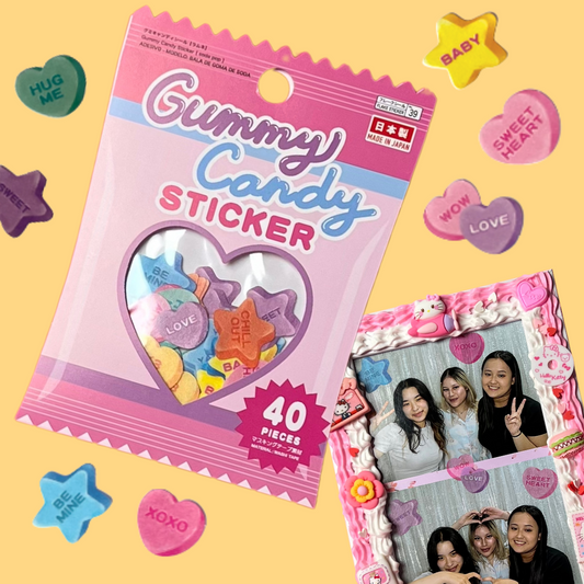 40 Pieces Sticker Packet - Gummy Candy