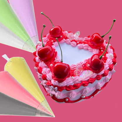 Custom Heart Cake Storage Jewellery Box Kit